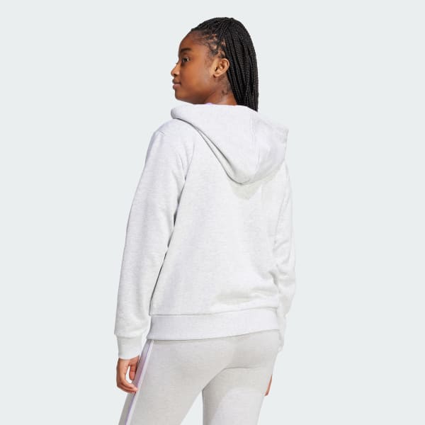 Grigio Essentials Color Pop French Terry Full-Zip Hoodie