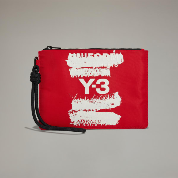 Red Y-3 Pouch