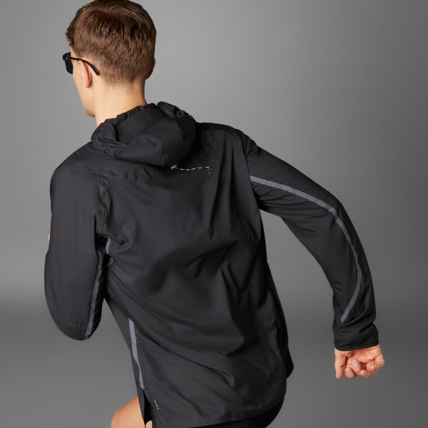 adidas Adizero Running Lightweight Jacket Black adidas Switzerland