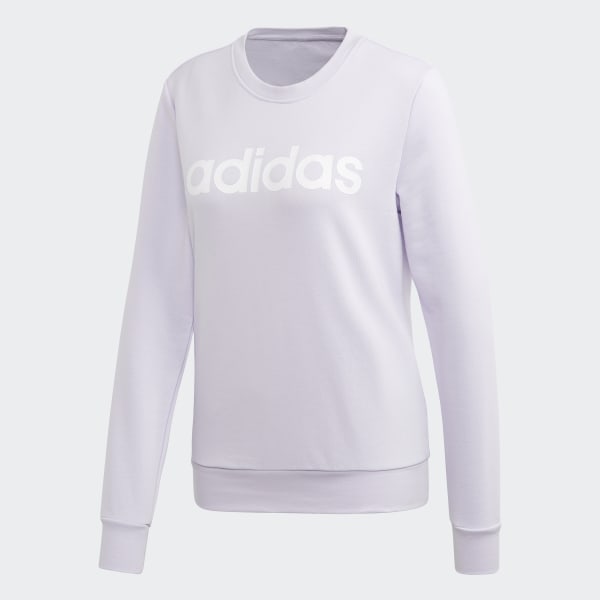 Adidas essentials store linear sweatshirt