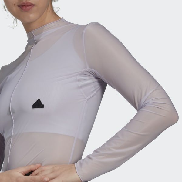 fialová Tričko Long Sleeve