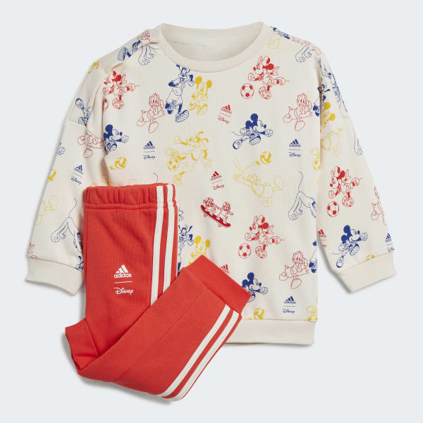 adidas x Disney Mickey Mouse Crewneck and Jogger Set White adidas Thailand