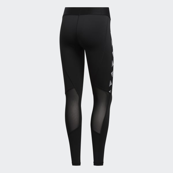 Negro Calzas Alphaskin Badge of Sport