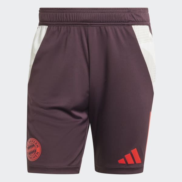 BEST BODY トレーニングショーツ 赤金 アディダス FCバイエルン ティロ 24 トレーニングショーツ