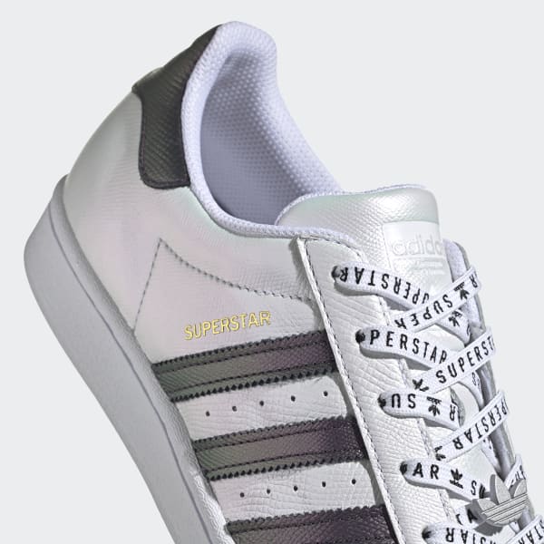 white and gold superstar adidas