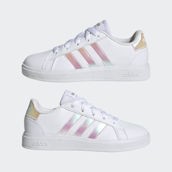 👟 adidas Grand Court 2.0 Sneakers - White | Kids' Lifestyle 👟