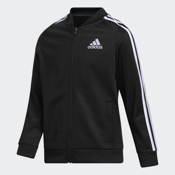 adidas black and white bomber jacket