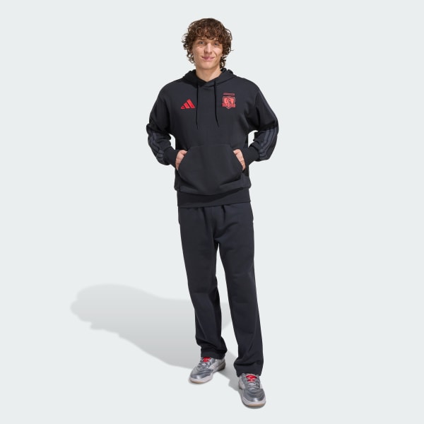 Negro Polerón con capucha ADN Colo-Colo