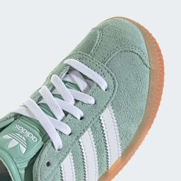 adidas Gazelle グリーン24.0 adidas GAZELLE ”MINERAL GREEN” アディダス ガゼル スニーカー
