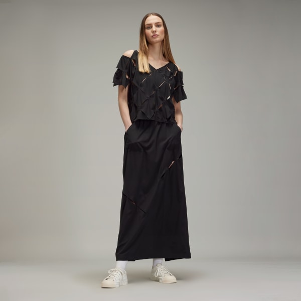 Black Y-3 Puzzle Top