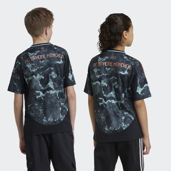 adidas FC Bayern 24/25 Away Jersey Kids - Black | adidas India