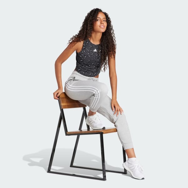 Gris Top Essentials Animal-Print
