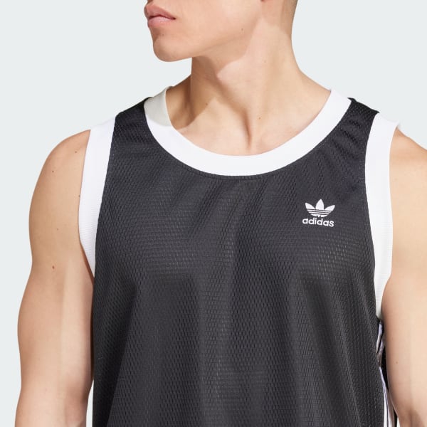 トップスその他 adidas Eyelet Vest Black IZ1830 adidas Adicolor Mock Eyelet Vest - Black | Free Shipping