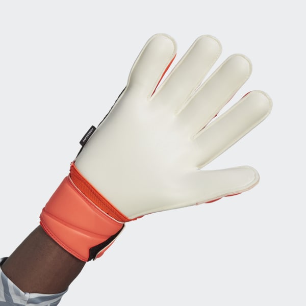 Orange Predator Edge Fingersave Match Goalkeeper Gloves IR749