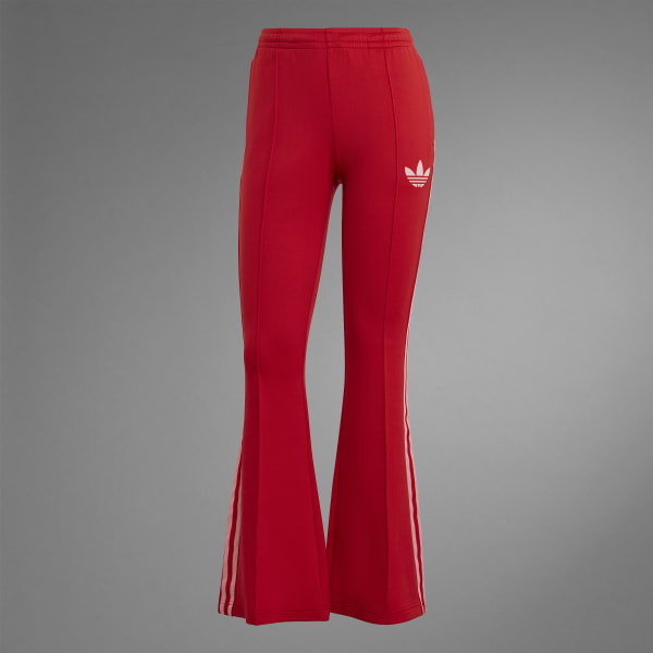 Red Adicolor 70s Flared Track Pants