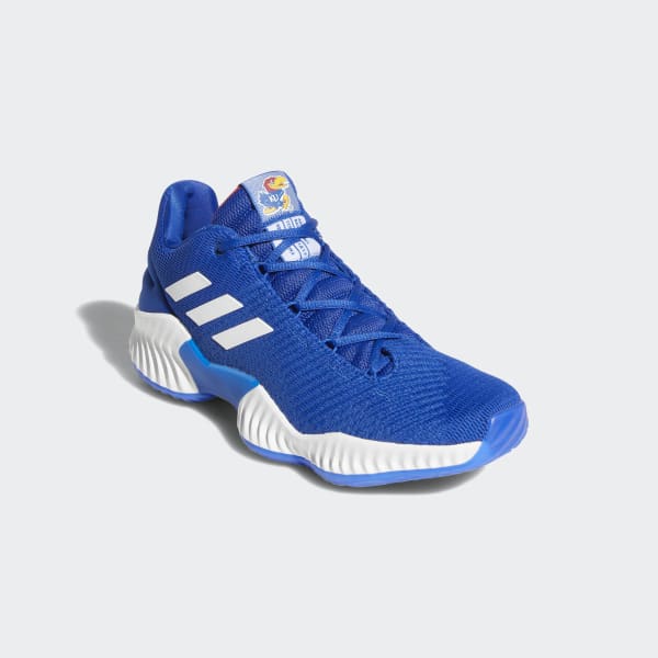adidas Pro Bounce 2018 Low Shoes - Blue 