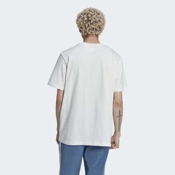 Hvid adidas Adventure Winter T-Shirt VT977