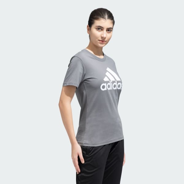 Grey ESSENTIALS BIG LOGO TEE