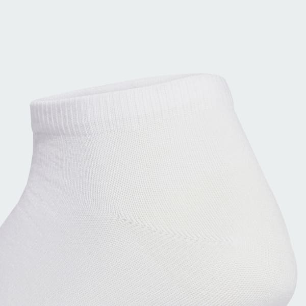 bílá Ponožky s odpružením Linear Crew Socks balení 6 párů