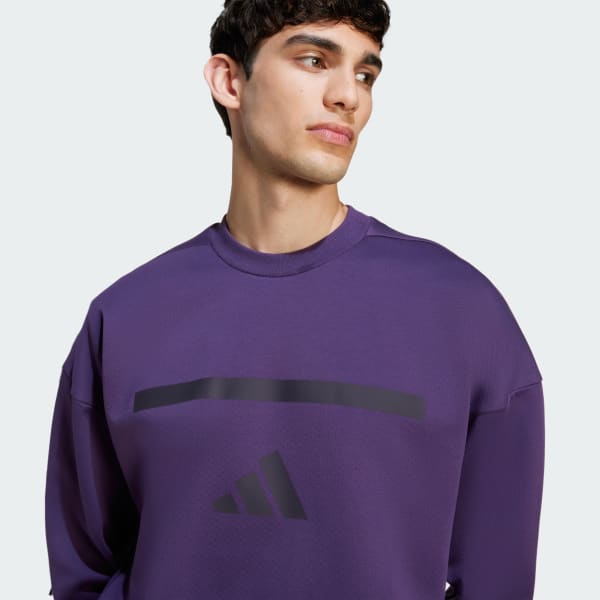adidas New adidas Z.N.E. Sweatshirt - Purple | Free Shipping with