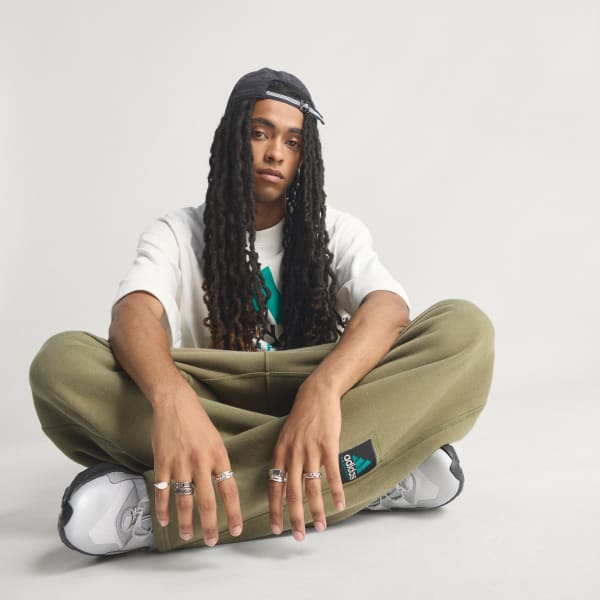 ADIDAS EQUIPMENT OPEN HEM SWEATPANT