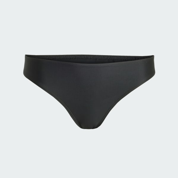 Schwarz Big Logo Kids Bikini Set mit C-förmigem Rücken