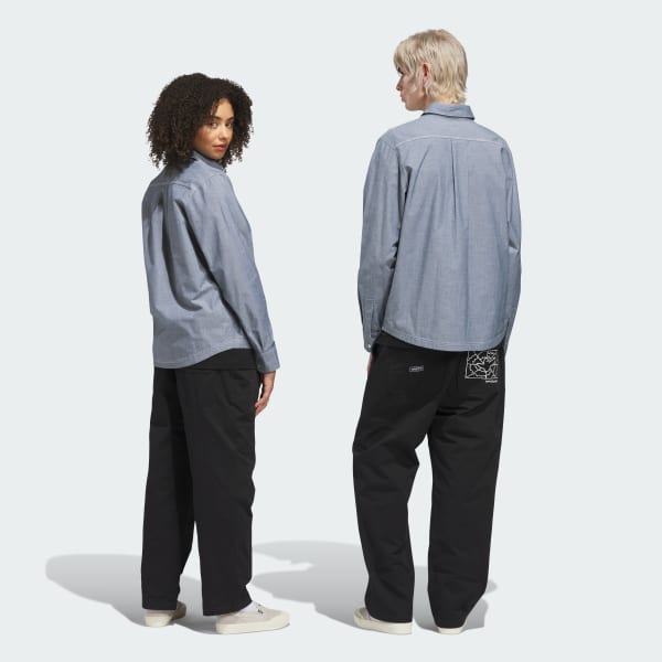 Noir PANTALON SKATEBOARDING x MARK GONZALES