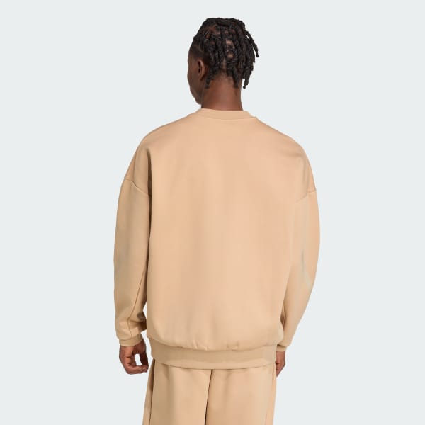 adidas New adidas Z.N.E. Sweatshirt - Brown | Free Shipping