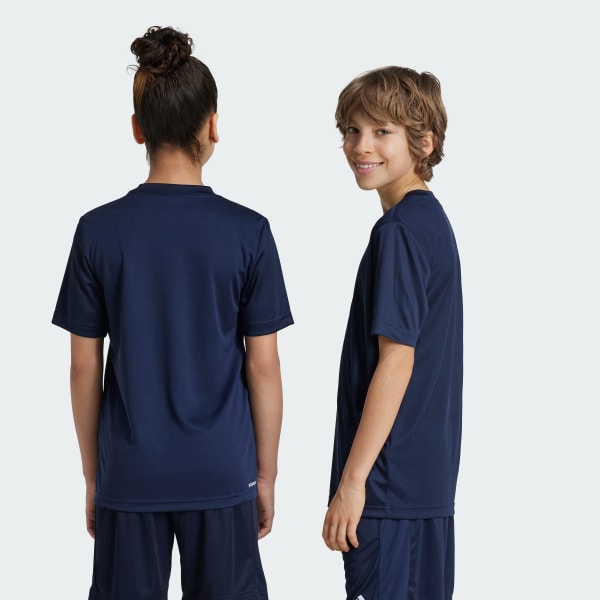 Bleu T-shirt coupe standard à logo Train Essentials Enfants