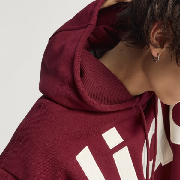 adidas Premium Sweatshirt - Burgundy | Free Shipping with