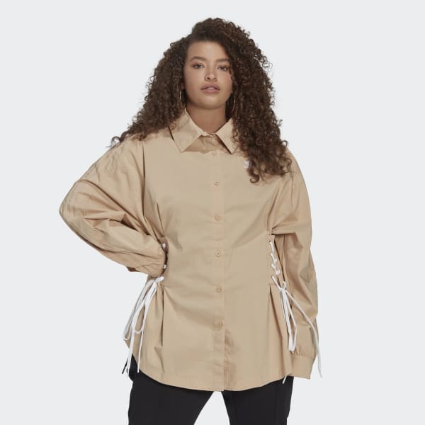 Beige Always Original Skjorte (store størrelser) IE911
