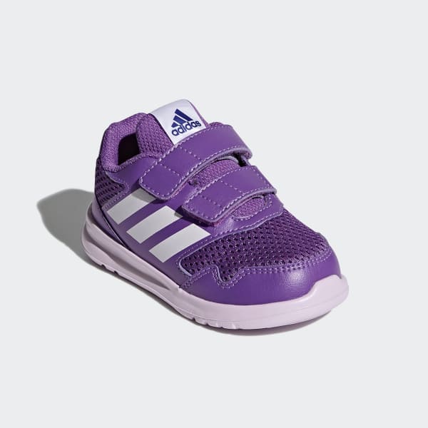 tenis adidas niño purpura