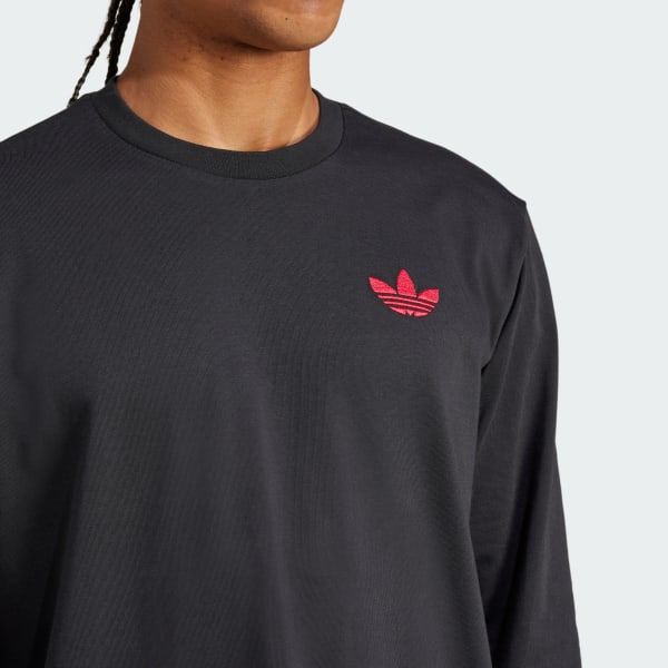 adidas Ajax 黒 2007-08 Ajax adidas Training Shirt - 9/10 - (S.Boys)