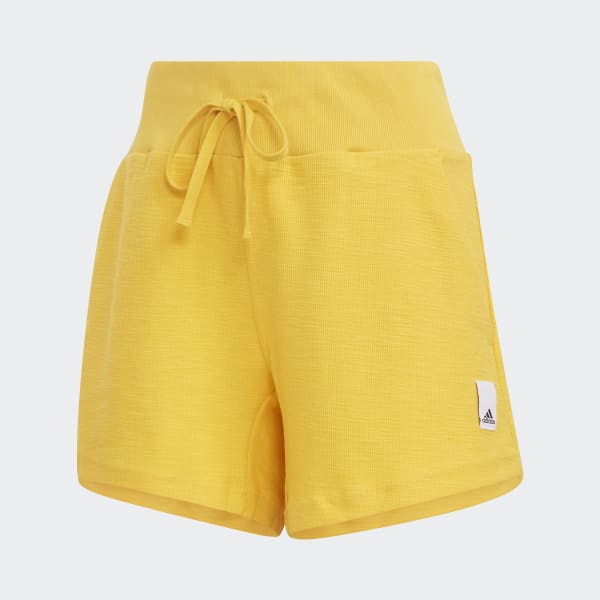 Gold Lounge Terry Loop Shorts