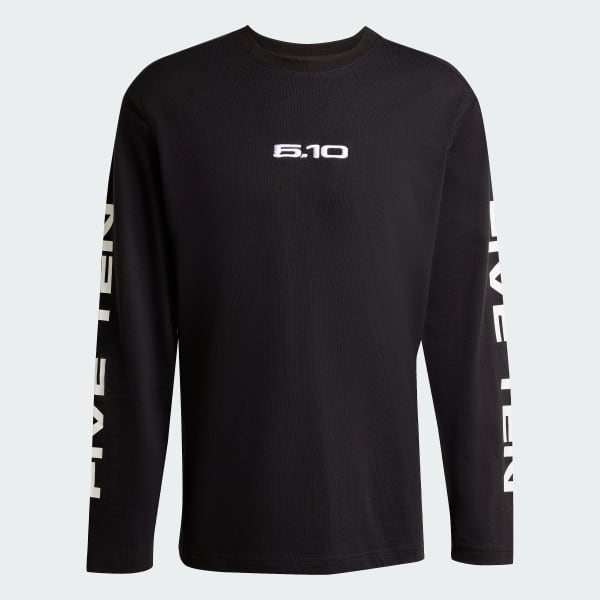★adidas★FIVE TEN LOGO LINE LONG SLEEVE TEE ロンT★追跡可 adidas Five Ten Logo Line Longsleeve Tee - Black | Free