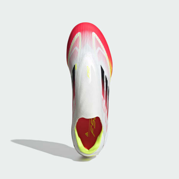 Vit F50 League Laceless Turf Fotbollsskor
