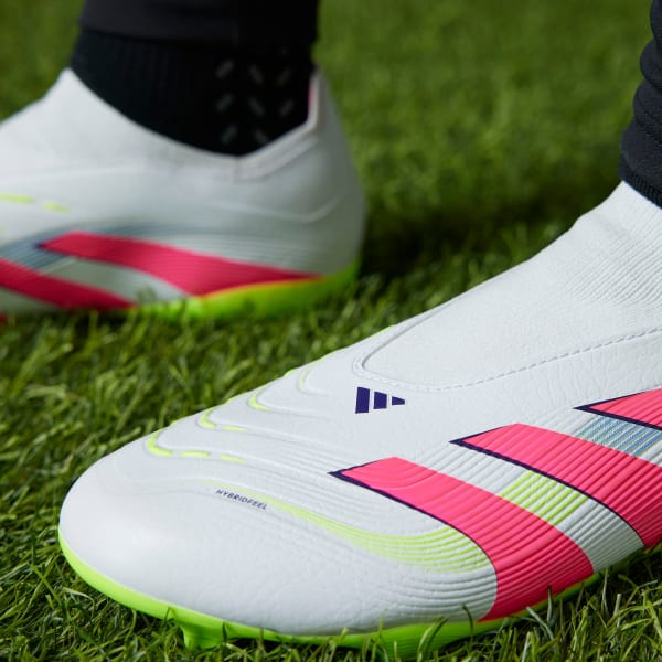adidas Predator League Laceless Firm/Multi-Ground Cleats - White