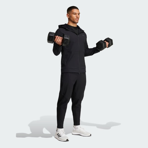 cerná Kalhoty Designed for Training COLD.RDY