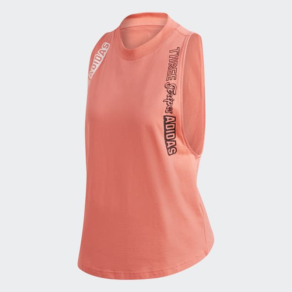red adidas tank
