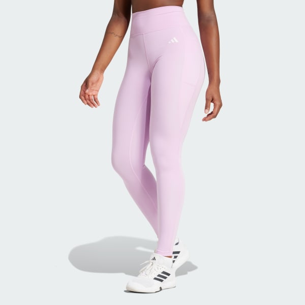 Purpura Licras Largas Optime Essentials Bolsillo Oculto
