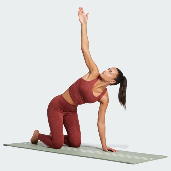 Red All Me Medium-Support Long Line Bra Tank Top