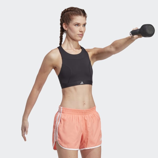 Schwarz Running Medium-Support Sport-BH