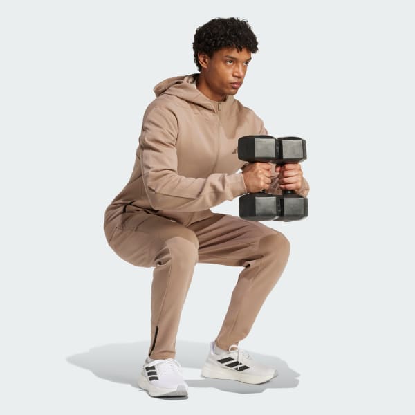 Brun Designed for Training Full-Zip Träningsjacka