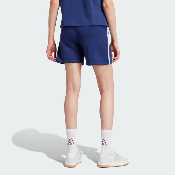 Azul Shorts de Felpa Francesa Essentials Color Pop