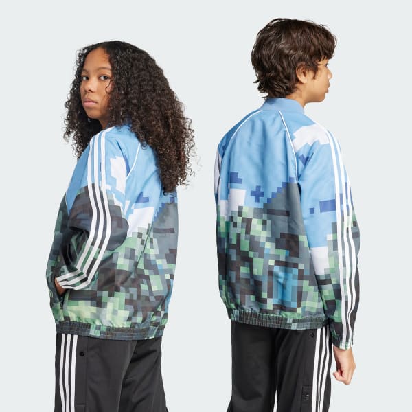 Chaqueta Deportiva adidas Originals x Minecraft - Azul adidas