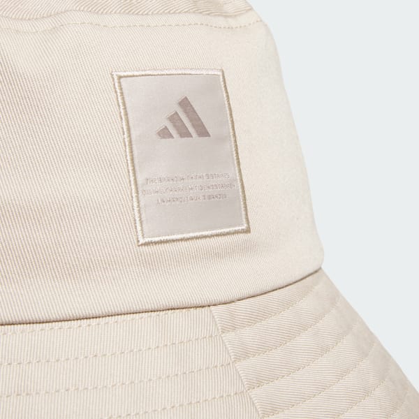 ベージュ UV バケットハット