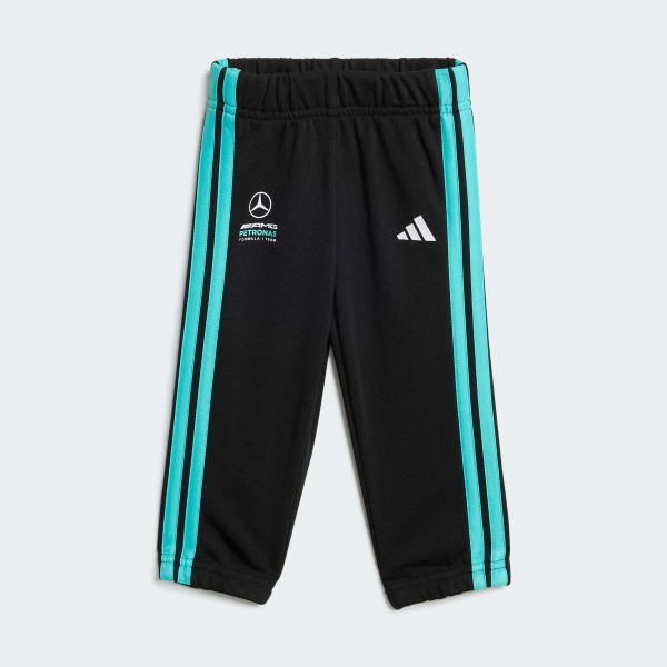 Svart MERCEDES - AMG PETRONAS FORMULA 1 TEAM DNA LANGERMET JOGGEDRESS