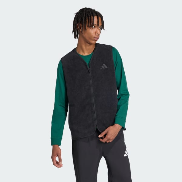 Black 퓨처 아이콘 스몰 로고 로우 파일 플리스 베스트