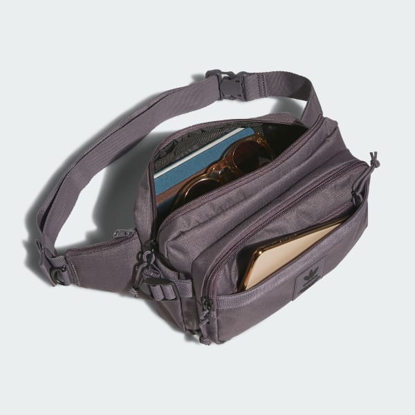 adidas Rectangle 2.0 Crossbody Bag - Grey | Free Shipping