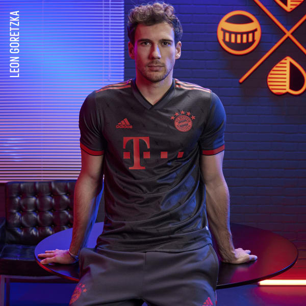 Grau FC Bayern München 22/23 Ausweichtrikot Authentic EBB23